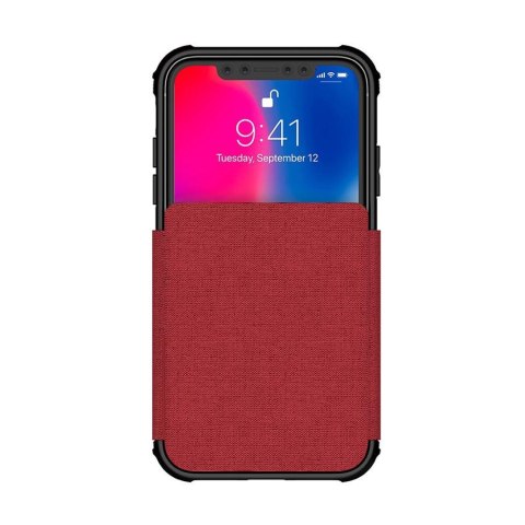 Etui Exec 3 Apple iPhone Xr czerwony GHOSTEK