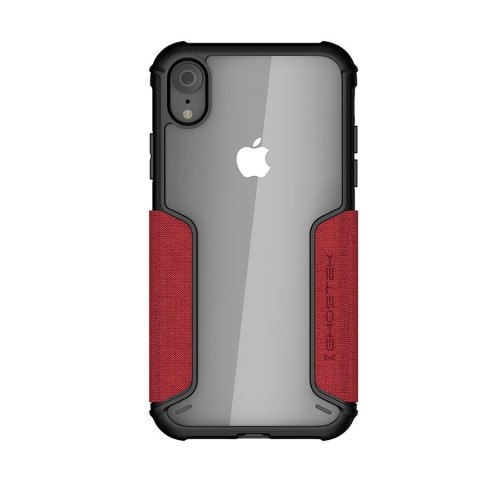 Etui Exec 3 Apple iPhone Xr czerwony GHOSTEK