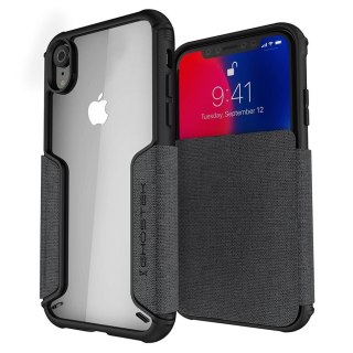 Etui Exec 3 Apple iPhone Xr szary GHOSTEK