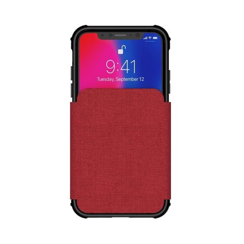 Etui Exec 3 Apple iPhone Xs czerwony GHOSTEK