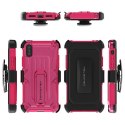Etui Iron Armor Apple iPhone Xs różowy GHOSTEK
