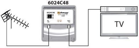 Filtr LTE 5G 4G Johansson 6024C48 5-694 MHz Johansson