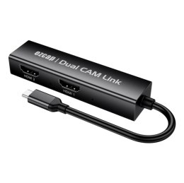 HDMI 2 kanałowy Grabber Video USB-C Ezcap314 CAM