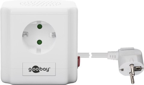 Listwa zasilająca CUBE kostka Goobay 4xAC 2xUSB Goobay