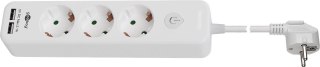 Listwa zasilająca Goobay 3xAC 230V + 2xUSB 5V/2.1A