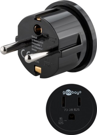 Adapter podróżny gn. Japan USA wtyk Europa Goobay Goobay