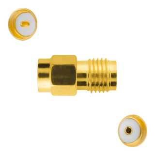 Adapter GSM gniazdo SMA / wtyk SMA SPACETRONIK