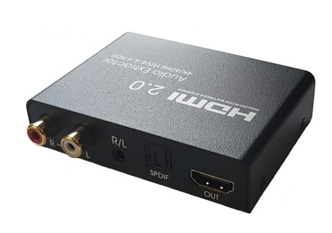 Extractor HDMI-HDMI + Audio SPDIF R/L ARC SPH-AE03 SPACETRONIK