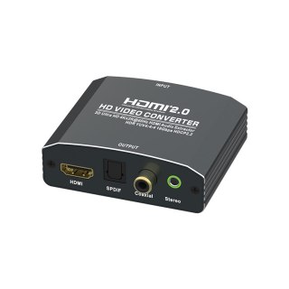 Extractor HDMI-HDMI + Audio SPDIF lub R/L SPH-AE09 SPACETRONIK