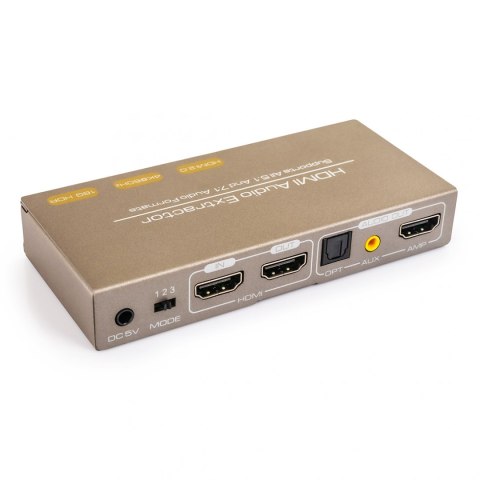 Extractor HDMI-HDMI + Audio SPDIF lub R/L SPH-AE10 SPACETRONIK