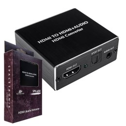 Extractor HDMI-HDMI + Audio SPDIF/Jack3,5 SPH-AE02 SPACETRONIK