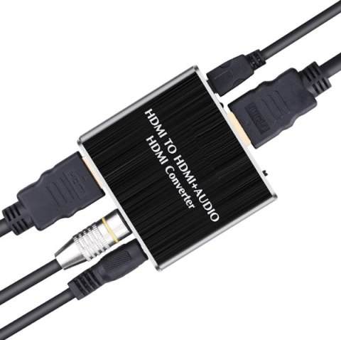 Extractor HDMI-HDMI + Audio SPDIF/Jack3.5 SPH-AE02 SPACETRONIK