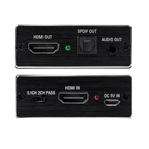 Extractor HDMI-HDMI + Audio SPDIF/Jack3.5 SPH-AE02 SPACETRONIK