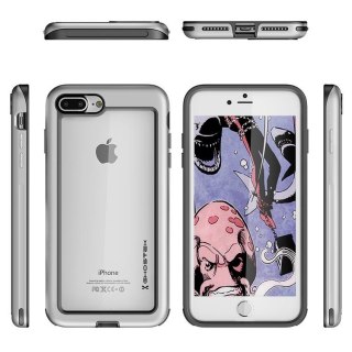 Etui Atomic Slim Apple iPhone 7 Plus 8 Plus srebrn GHOSTEK