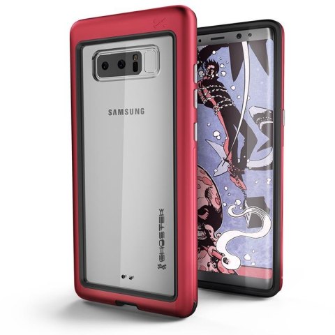 Etui Atomic Slim Samsung Galaxy Note8 czerwony GHOSTEK