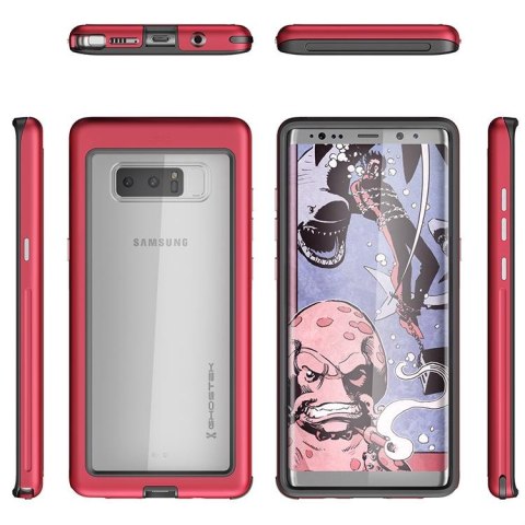 Etui Atomic Slim Samsung Galaxy Note8 czerwony GHOSTEK