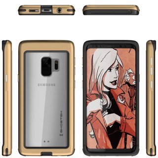 Etui Atomic Slim Samsung Galaxy S9 złoty GHOSTEK