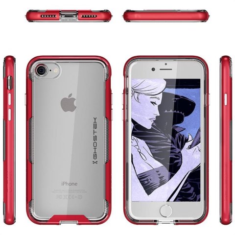 Etui Cloak 3 Apple iPhone 7 8 czerwony GHOSTEK