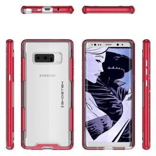 Etui Cloak 3 Samsung Galaxy Note8 czerwony GHOSTEK