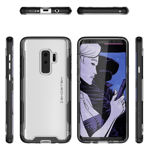 Etui Cloak 3 Samsung Galaxy S9 Plus czarny GHOSTEK