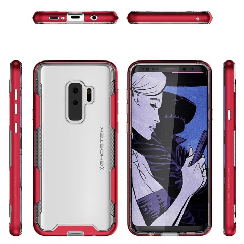 Etui Cloak 3 Samsung Galaxy S9 Plus czerwony GHOSTEK