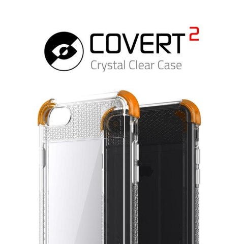 Etui Covert 2 Apple iPhone 7 8 czarny GHOSTEK