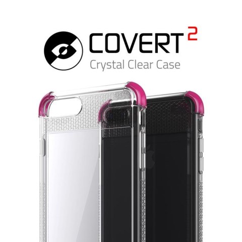 Etui Covert 2 Apple iPhone 7 Plus 8 Plus biały GHOSTEK