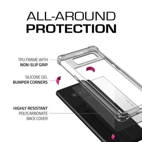 Etui Covert 2 Samsung Galaxy Note8 biały GHOSTEK