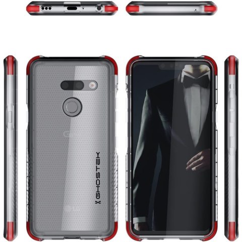 Etui Covert 3 LG G8 przezroczysty GHOSTEK