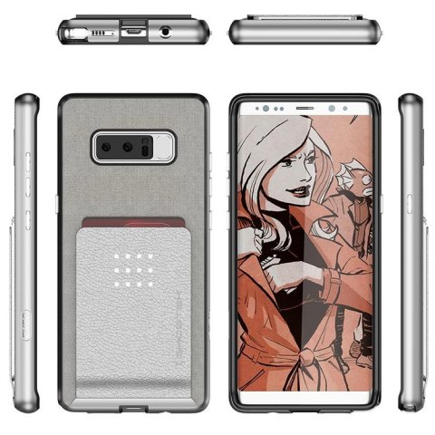 Etui Exec 2 Samsung Galaxy Note8 srebrny GHOSTEK