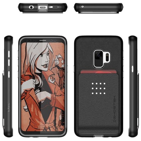 Etui Exec 2 Samsung Galaxy S9 czarny GHOSTEK