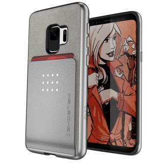 Etui Exec 2 Samsung Galaxy S9 srebrny GHOSTEK