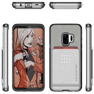 Etui Exec 2 Samsung Galaxy S9 srebrny GHOSTEK