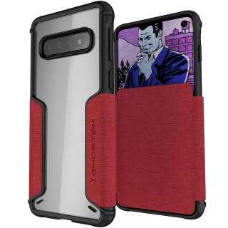 Etui Exec 3 Samsung Galaxy S10 czerwony GHOSTEK