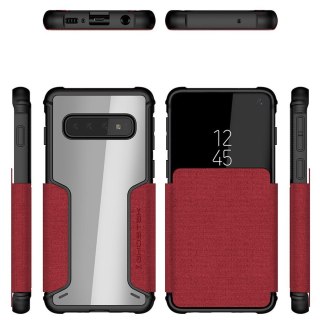 Etui Exec 3 Samsung Galaxy S10 czerwony GHOSTEK