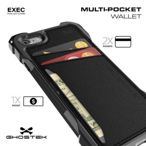 Etui Exec Apple iPhone 7 8 złoty GHOSTEK