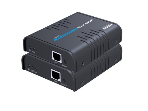 Konwerter HDMI na IP + KVM USB zestaw - TX + RX SPACETRONIK