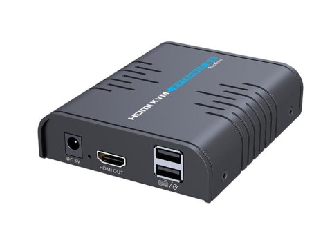 Konwerter HDMI na IP + KVM USB zestaw - TX + RX SPACETRONIK