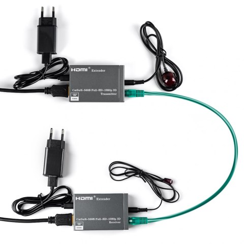 Konwerter HDMI na LAN Spacetronik SPH-HLC6IR2 SPACETRONIK