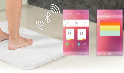 Interaktywna waga z matą HiMirror Smart Body Scale HiMirror