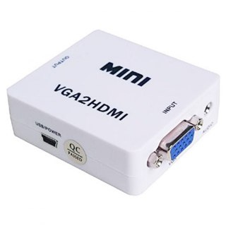 Konwerter VGA + audio na HDMI SPVA-H01 SPACETRONIK