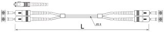 Patchcord światłowodowy LWL SC-SC OM2 DUPLEX 5m