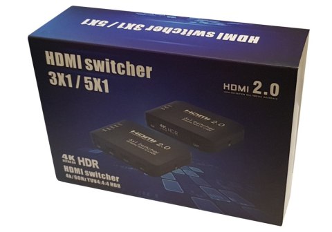 Sumator HDMI 3x1 SPH-S1031 1080p SPACETRONIK