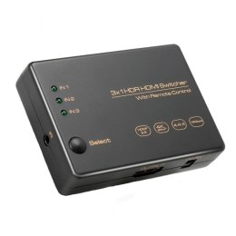 Sumator HDMI 3x1 SPH-S1032.2 4K 60Hz SPACETRONIK