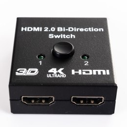 Sumator/rozgałęźnik HDMI 2x1 1x2 SPH-BIDHD01 1080p SPACETRONIK