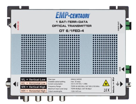 Transmiter optyczny EMP-Centauri OT6/1FEC-4