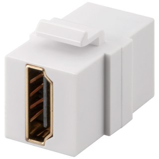 Złącze Keystone przedłużenie kabla HDMI-HDMI Goobay