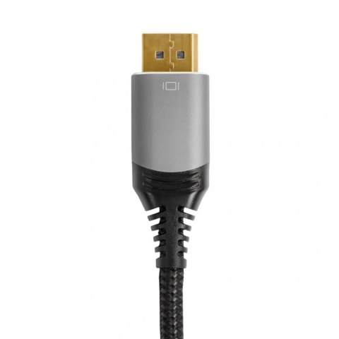 Kabel DP HDMI 1.4 8K Spacetronik KDH-SPA015 1.5m SPACETRONIK