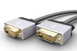 Kabel DVI-D - DVI-D (24+1 pin) DL Goobay Plus 5m Goobay