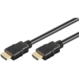 Kabel HDMI Goobay 1.4 Gold Black 0,5m Goobay